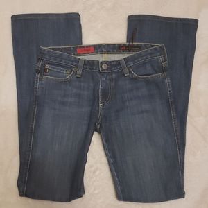 AG The Angel Bootcut Blue Jeans sz 27